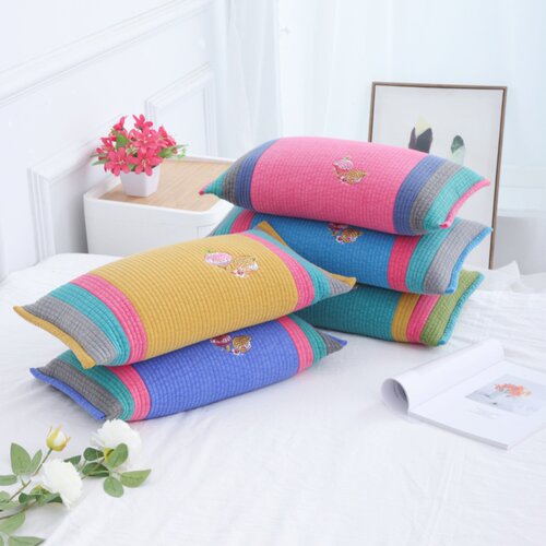 韩国枕头荞麦双层活套护颈助眠