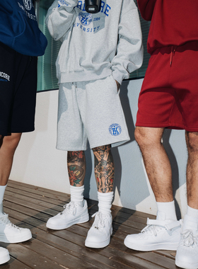 BK2025秋季硬核学院运动风运动短裤宽松休闲日常
