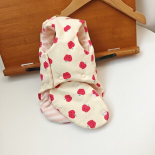 可拆卸护肚小狗狗棉纯棉背心猫咪棉马甲蓬松云感秋冬宠物比熊衣服