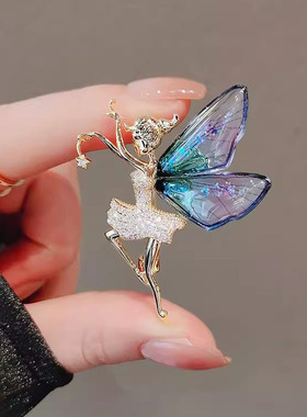 奥特莱斯品牌折扣店撤柜清仓捡漏精致可爱精灵胸针outlets女配饰1