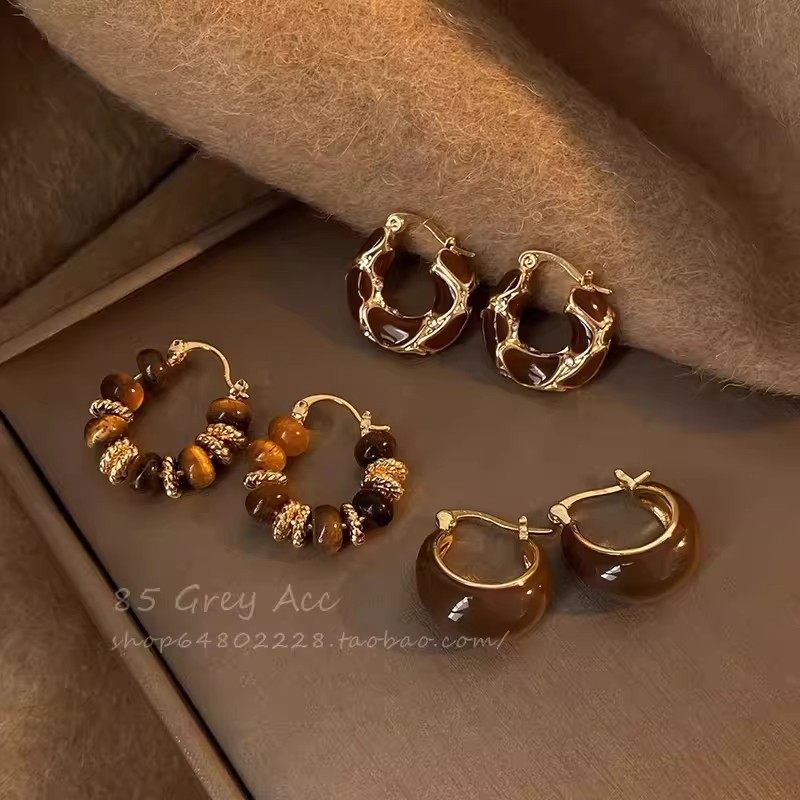 奥特莱斯品牌折扣店撤柜清仓捡漏美拉德复古耳扣outlets女配饰潮1,居家布艺,相机包,淘宝优惠券,粉丝福利购,淘宝优惠卷