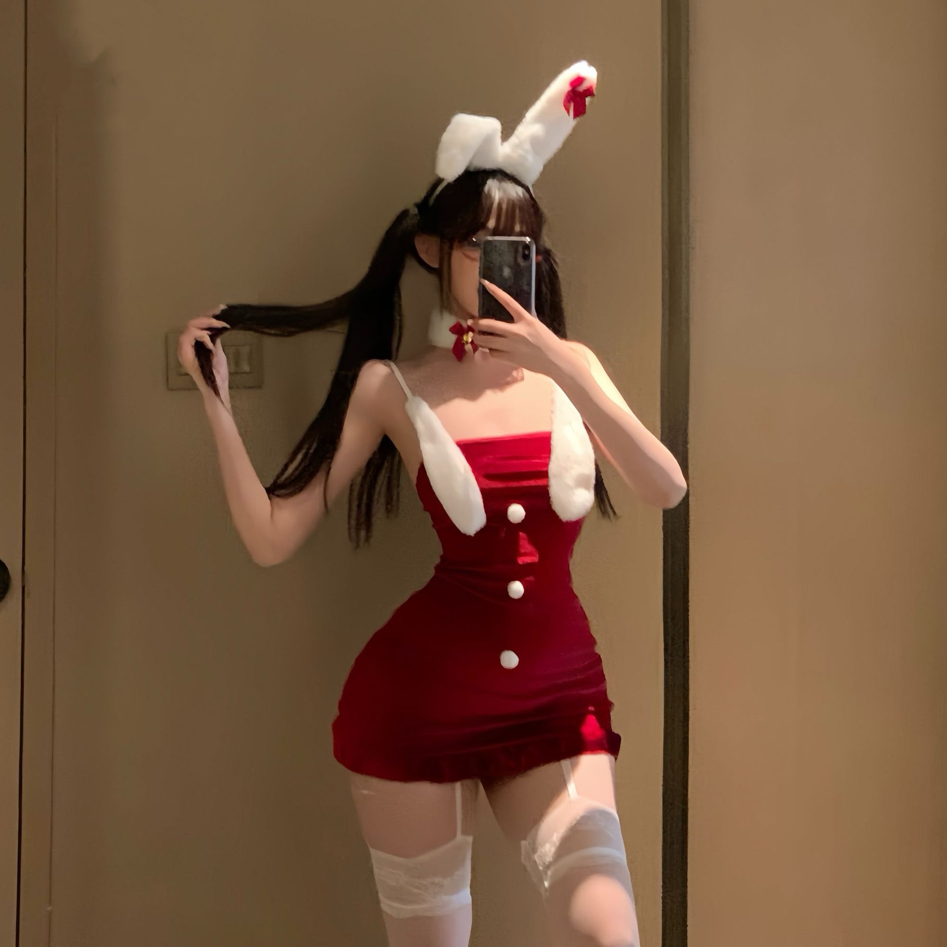 与圣诞兔女郎的一个约会