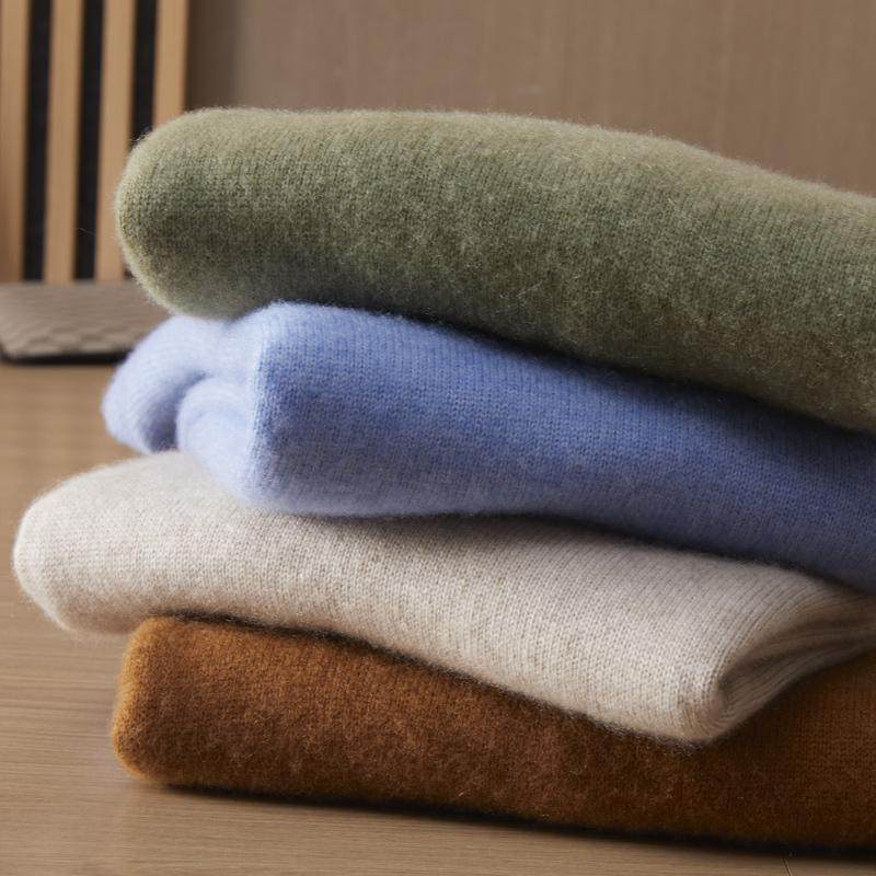 新款纯羊绒衫男半高领加厚毛衣打底羊毛衫爸爸秋冬针织衫青少年,男装,羊绒套衫,淘宝优惠券,粉丝福利购,淘宝优惠卷