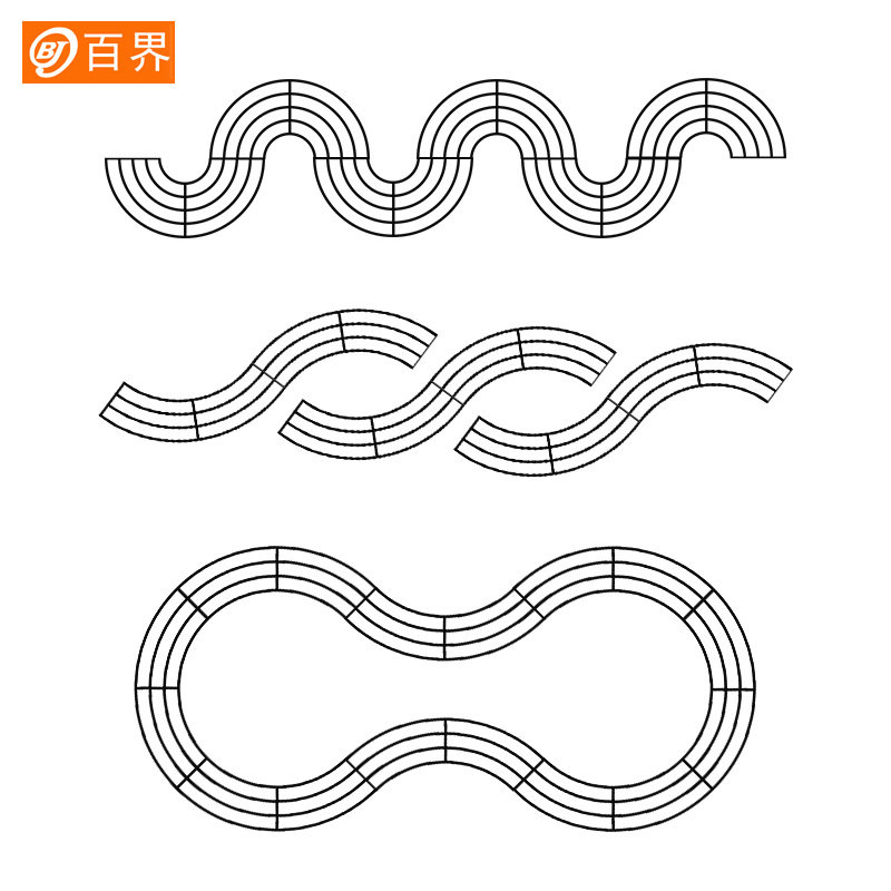 百界婚庆道具铁艺水晶珠帘吊顶挂架圆环婚礼堂舞台空中布置装饰