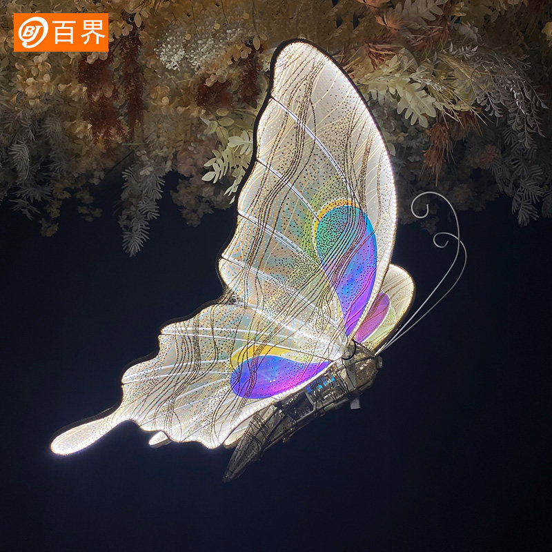 百界婚庆道具铁艺电动发光蝴蝶婚礼吊顶装饰t台路引舞台布置摆件,节庆用品/礼品,路引,淘宝优惠券,粉丝福利购,淘宝优惠卷
