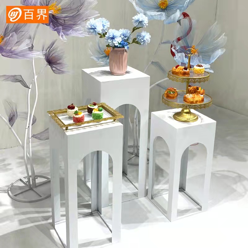 百界铁艺婚庆甜品台蛋糕桌