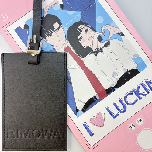 RIMOWA行李牌个性签名登机牌