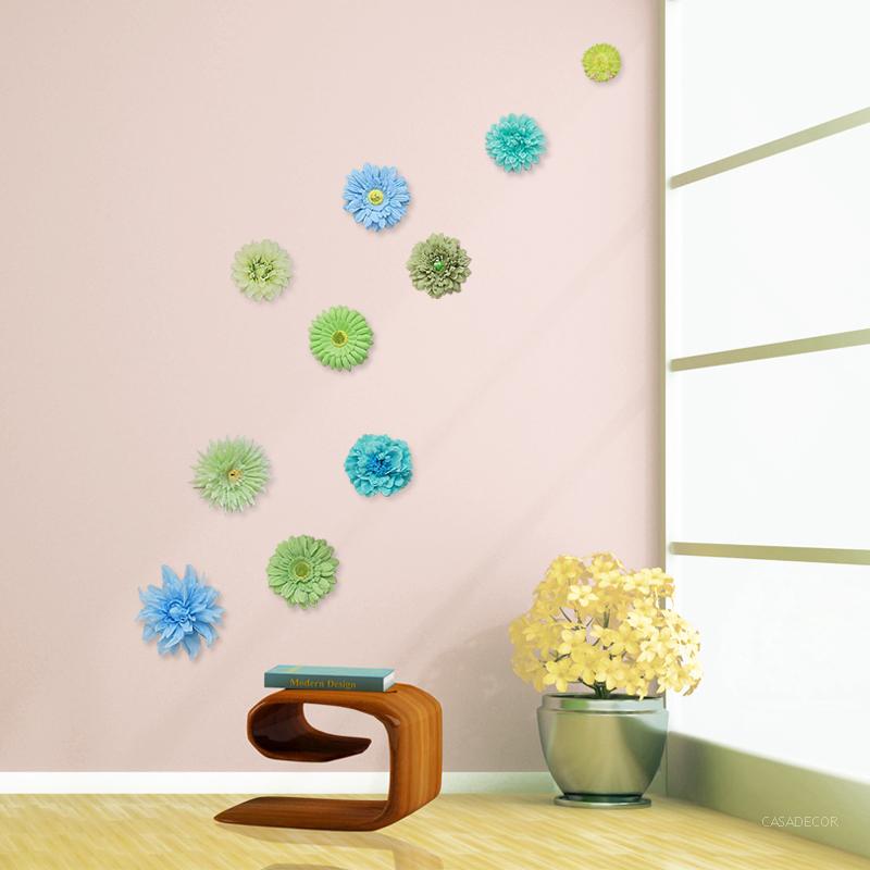 立体布艺花墙贴客厅玄关卧室现代简约温馨背景墙贴画家居装饰品在类目 家居饰品, 贴饰, 墙贴中 - 来自Buy2taobao.com提供专业的淘宝代购服务