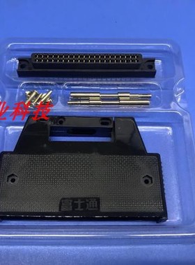 富士通A6CON1三菱Q系列PLC用I/O连接器40芯C500-CE404 40P