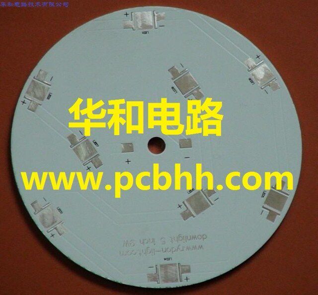 PCB电路板打样大功率LED铝基板制作高导热生产OSP沉金喷锡工艺