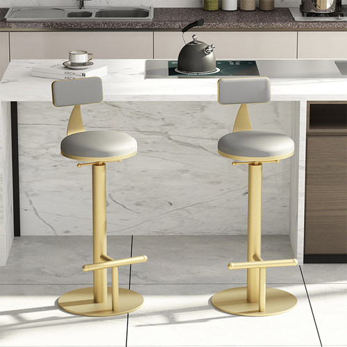 可调节旋转升降吧台椅家用酒吧椅