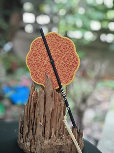 壮族非遗壮锦腰扇礼盒包装