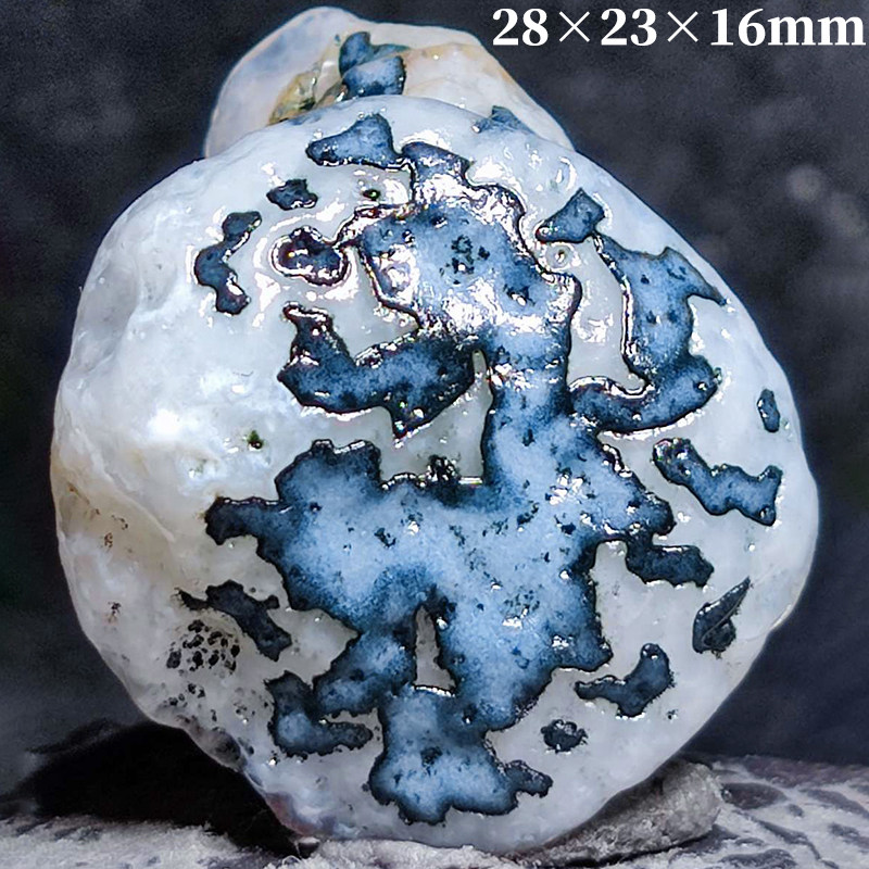 内蒙古阿拉善 银根草花玛瑙 戈壁眼睛石 奇石 天然 原石 吊坠地表