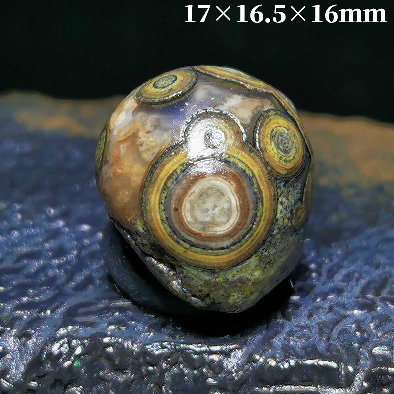 内蒙古 阿拉善天然天眼睛石原石奇石缠丝花眼玛瑙 戈壁 筋脉糖心