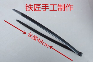 军屯锅魁包邮专用夹子锅盔铁匠手工锻打军屯南充方酥铁夹小吃工具