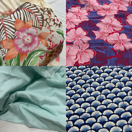 桑蚕丝各类真丝混纺服装床品零料