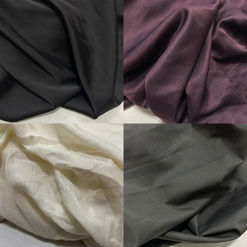 桑蚕丝各类真丝混纺服装床品零料