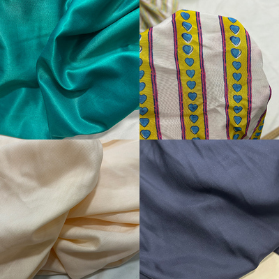 桑蚕丝各类真丝混纺服装床品零料