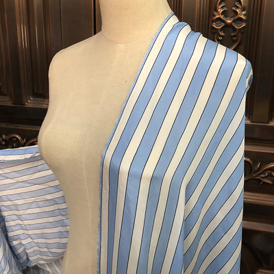 桑蚕丝大牌风真丝双绉剪米服装料