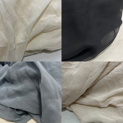 蚕之语桑蚕丝服装内衬丝巾零布料