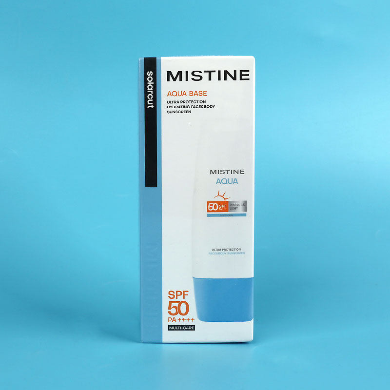 泰国Mistine全身保湿防晒霜遮瑕保湿SPF50 PA+++ 70ml 卸妆水