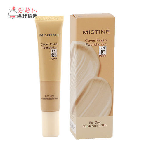 mistine粉底液滋润提亮舒缓肌肤