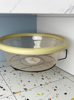 卫生间浴室柜下专用盆架壁挂式厕所洗澡脸盆架悬挂洗漱台下收纳架