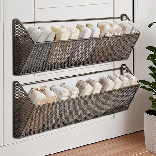 鞋架门后省空间墙上置物鞋子收纳