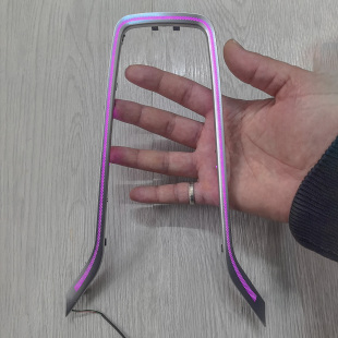 适用于丰田卡罗拉锐放锋兰达专用替换马鞍饰板幻彩动态动水氛围灯