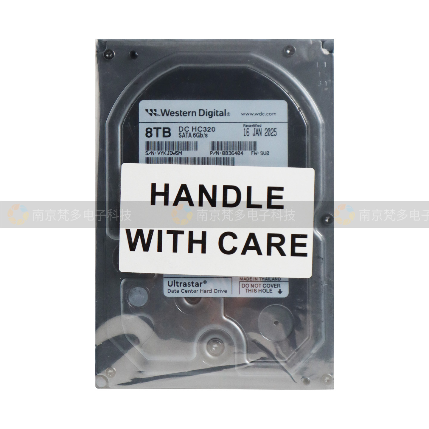WD/西部数据 HUS728T8TALE6L4 8T企业级 NAS 3.5 SATA HC320