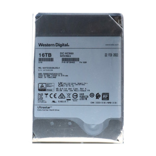WD/西部数据HC550 WUH721816ALE6L4 16TB7.2K SATA3氦气企业级16T