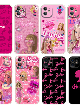芭比娃娃手机壳适用vivox300x200x100X90sX80公主s50s30s18S17S16es15s12pro粉色少女心y78甜酷复古芭比风