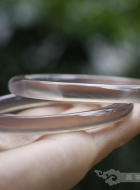 青禾淑坊天然灰玛瑙暮光系列古典