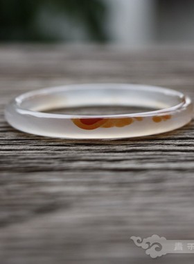 青禾淑坊天然玛瑙系列细圆手镯