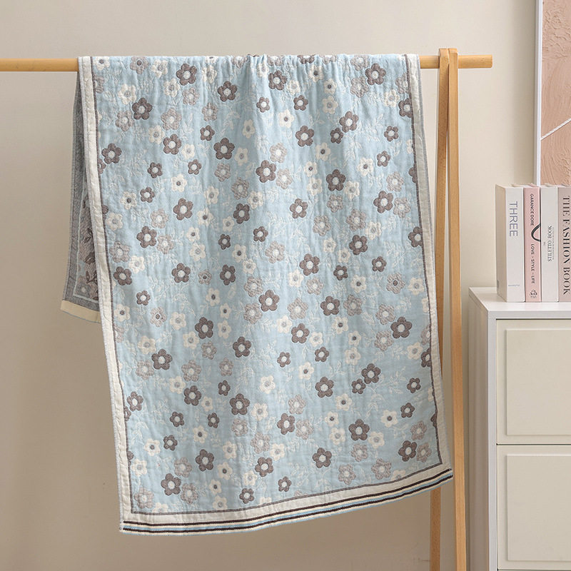 四层纯棉纱布浴巾四季款柔软不易掉毛吸水速干全棉洗澡裹巾简约,居家布艺,浴巾,淘宝优惠券,粉丝福利购,淘宝优惠卷