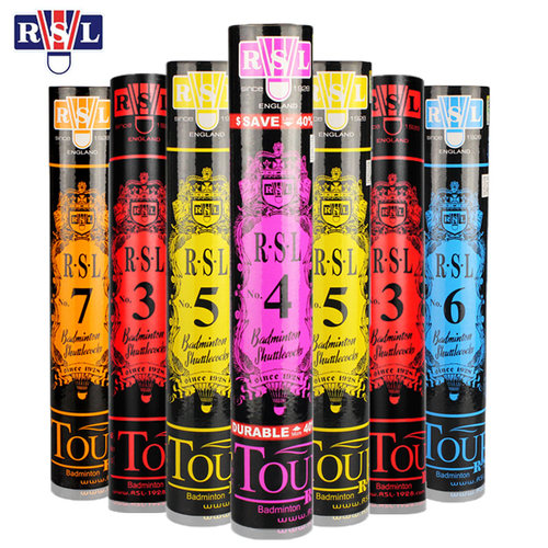 正品亚狮龙RSL羽毛球3号1号S C U D5耐打稳定专业比赛训练90