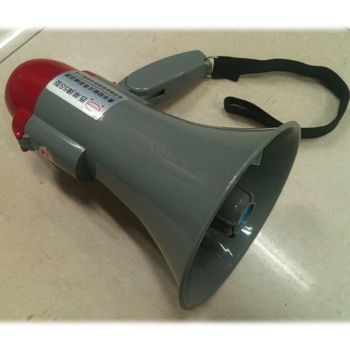 5S手持喊话器大声公手持喇叭录音扩音器叫卖器120秒2分钟送电池6S