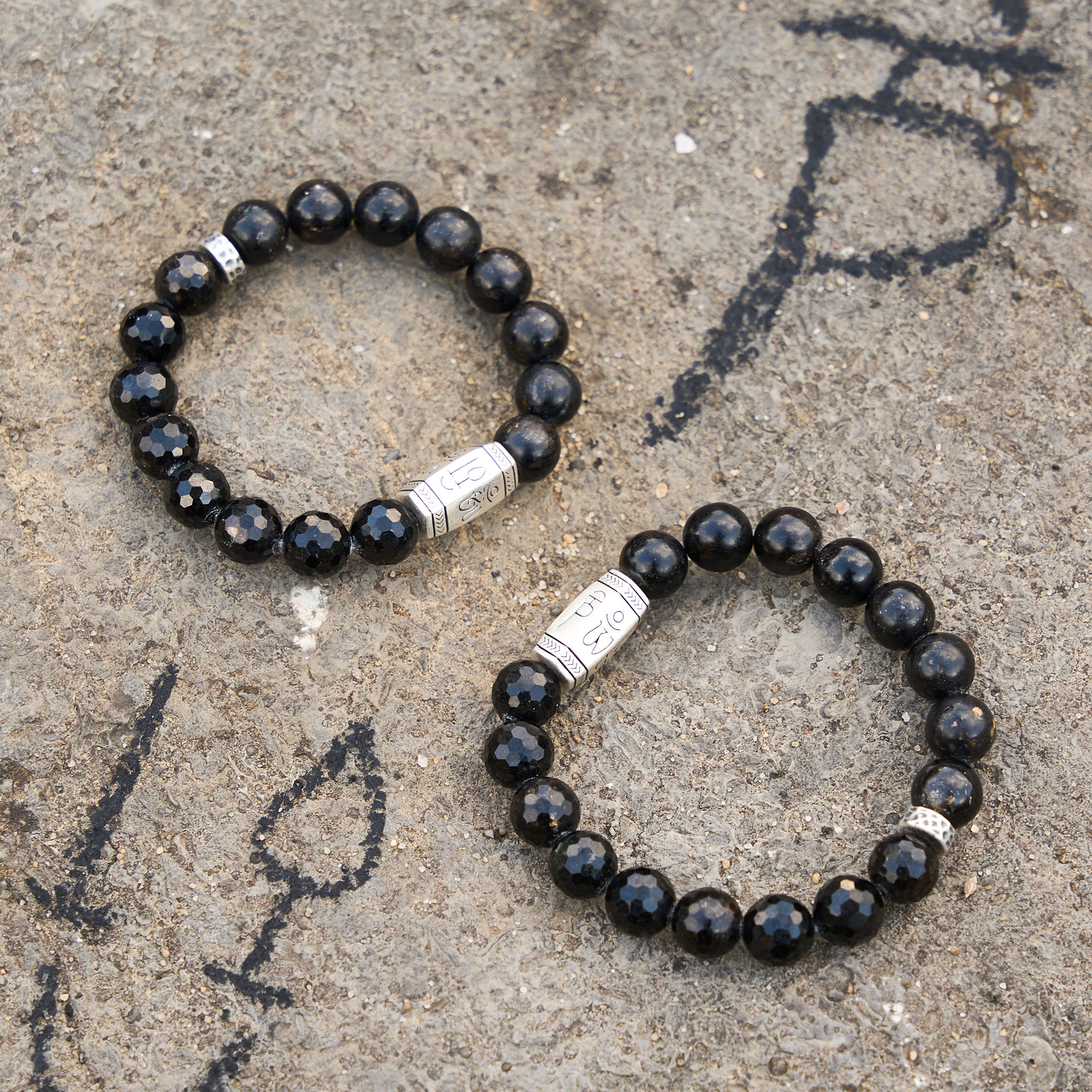 三坛星石【力量】沉静/稳定 黑金云母六字真言足银原创男士手串链,饰品/流行首饰/时尚饰品新,手饰/手串,淘宝优惠券,粉丝福利购,淘宝优惠卷