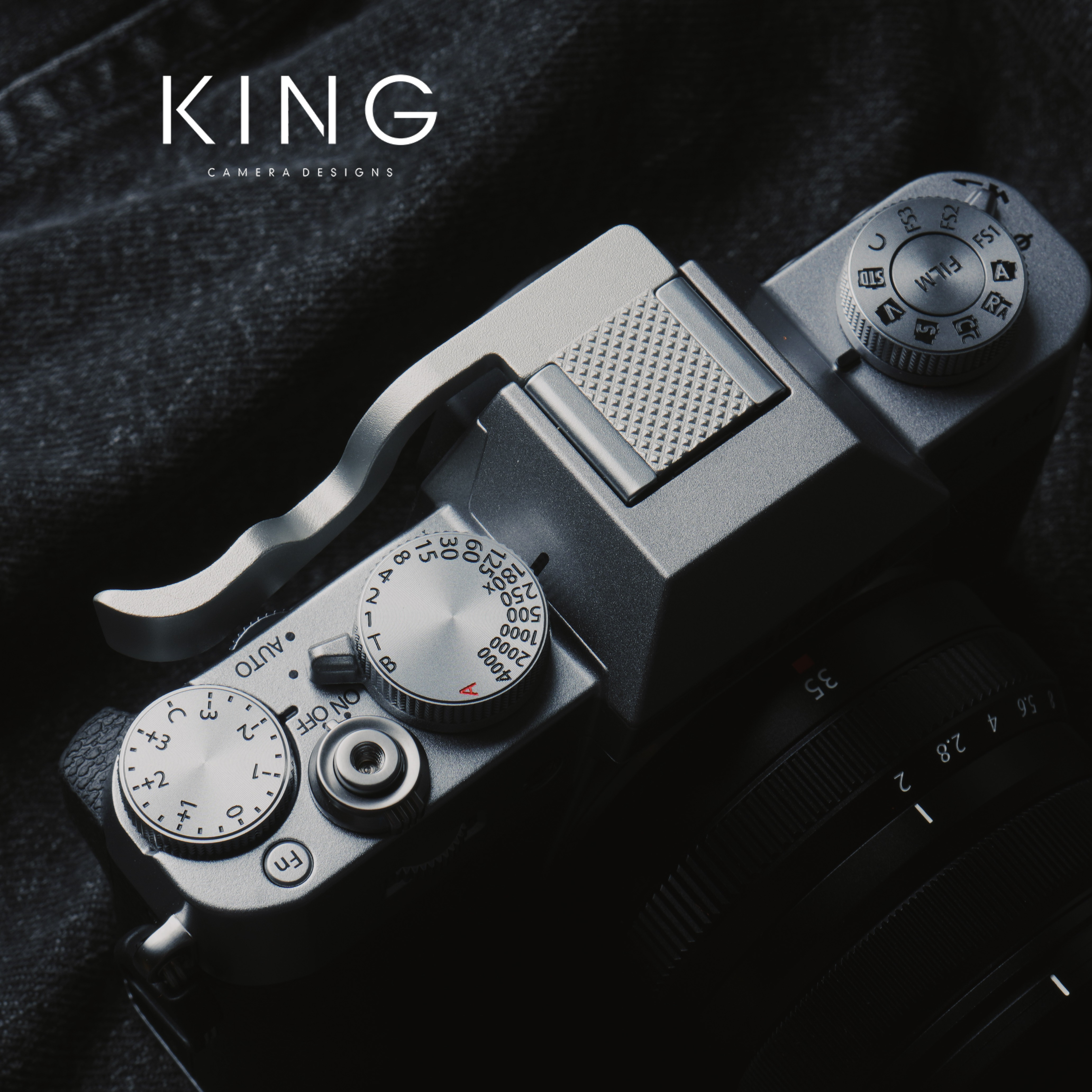 【握持感提升】富士X-T30III指柄 X-T30三代专用热靴指无遮挡按键