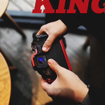 【King】原创佳能EOS R升级版蒙皮指柄大幅提升手感