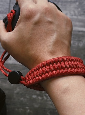 【可换卡扣】相机腕带快装编织绳扁绳款 多卡扣富士索尼徕卡通用