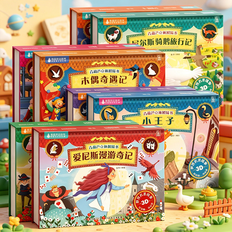 青葫芦全套超大注音3d立体剧场书图片