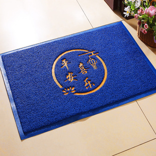 蓝色入户门垫绿色门口地垫灰色耐脏易清洗防滑除尘垫户外进门垫子