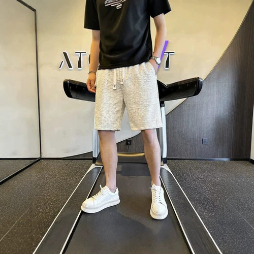 夏季男装短裤新款百搭宽松直筒裤
