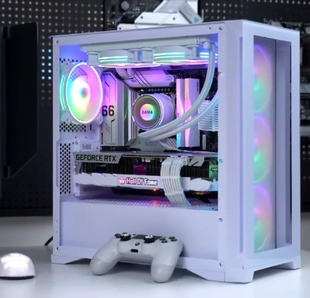 新I7-13700K/RTX4070TI组装DIY游戏电脑吃鸡直播电竞主播水冷主机