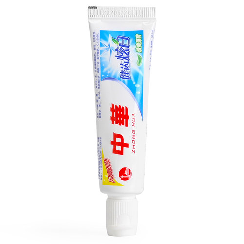 中华健齿炫白清爽薄荷牙膏小容量