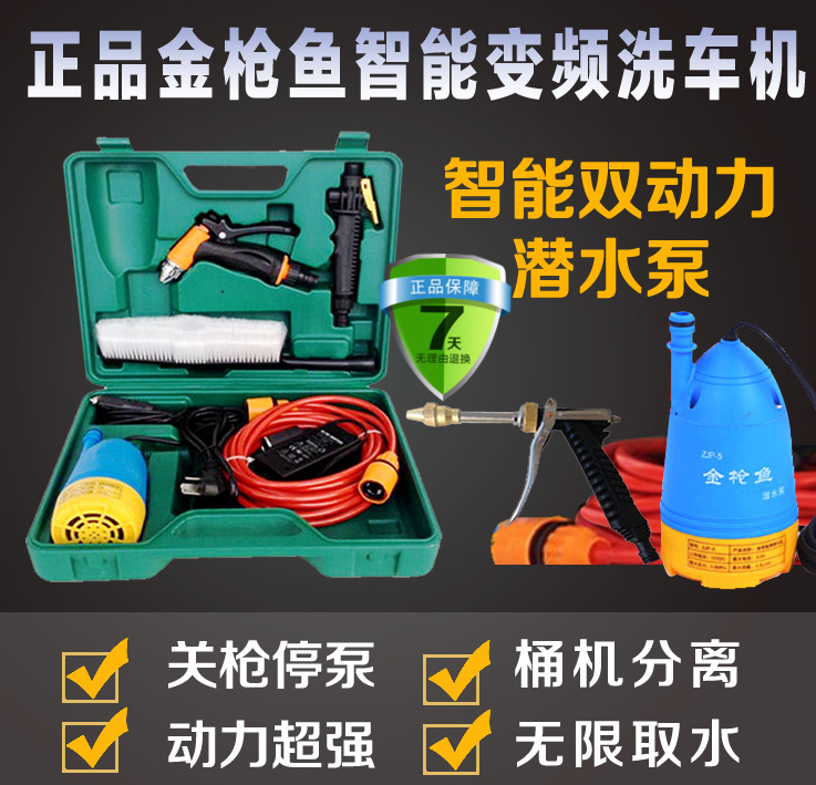 220v神器便携式水枪高压洗车机