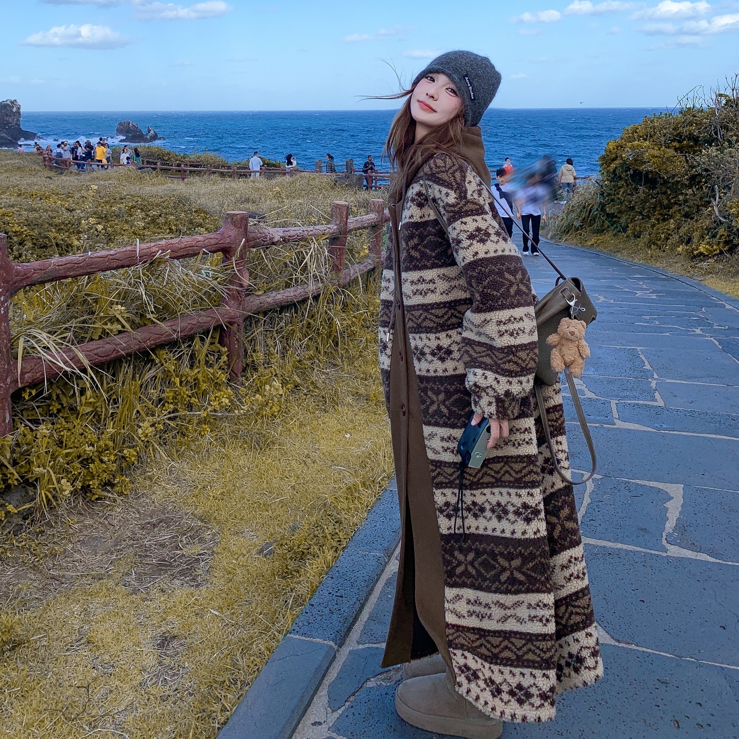 【现货】复古毛毛长款外套2573-P255-K388,女装派克服,柏妮丝绮 【现货】复古毛毛长款外套2573-P255-K388,女装派克服,柏妮丝绮