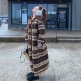 【现货】复古毛毛长款外套2573-P255-K388，女装派克服，柏妮丝绮