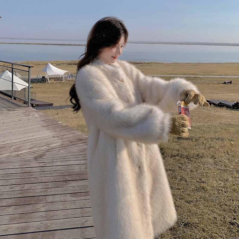 【现货】软糯糯环保皮草外套2456-P265-k398,女装皮草,柏妮丝绮